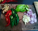 Foto langkah ke 1 dari resep Tumis Zuchini Daging Sapi.
