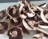 A picture of step 1 of Mushrooms on Toast.