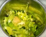 A picture of step 1 of Green Tomato Toffee.