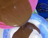 A picture of step 9 of Chocolate Swiss rolls#chocolatebaking #authormarathon.