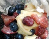 A picture of step 1 of Ladybirds Refreshing Summer Fruit Smoothie Ice Blocks ..
