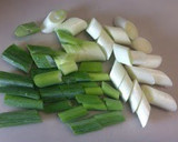 A picture of step 1 of Easy and Satisfying Kansai-style Sukiyaki-don Rice Bowl.