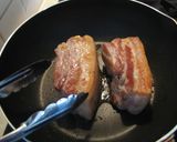A picture of step 1 of So Tender! Buta no Kakuni - Simmered Pork Belly.