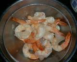 Shrimp, Egg and Pea fried rice recipe step 2 photo