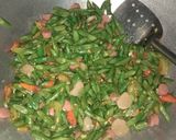 Foto langkah ke 7 dari resep Tumis buncis sederhana.