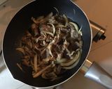 รูปขั้นตอนการทำที่ 3 ของ Gyudon (ข้าวหน้าเนื้อ)