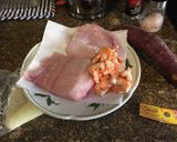 Foto del paso 2 de la receta: Pesca del día con camarones y azafrán