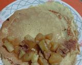Foto del paso 4 de la receta: Panqueques rellenos de manzana caramelizada