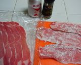 A picture of step 1 of Easy Ginger Pork.