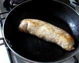 A picture of step 6 of Bite Sized Rolled Chicken Steaks.