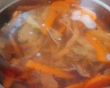 Hình bước làm 2 của món Canh bóng bì gan heo