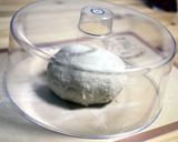 A picture of step 3 of No Need for Milk or Eggs! Wagashi-style Rice Flour Bread.