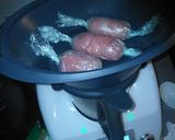 Une image de l'étape 3 de Ballotine de poulet sauce tomate au Thermomix de Virginie.
