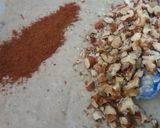 Foto del paso 4 de la receta: Budín de banana con nueces, avellanas y glaseado