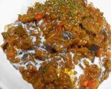 A picture of step 7 of Easy Summer Veggie Keema Curry with Lots of Eggplant.