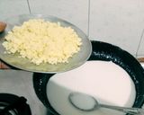 A picture of step 3 of Delicious colorful tasty Gulab Pak with Alum powder.