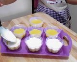 Foto langkah ke 6 dari resep Puding Mangga Dari Buah Asli Dengan Vla Susu keju.