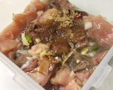 A picture of step 1 of Cebu-Style Chicken Skewers with Vinegared Marinade.