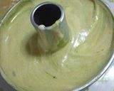 A picture of step 14 of Kinako Chiffon Cake with Green Tea and Black Sugar.