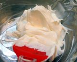 A picture of step 10 of Uji-Kintoki Inspired No-Bake Cheese Cake with Condensed Milk and Adzuki.
