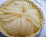 A picture of step 5 of European Pear Custard Tart.