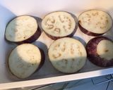 Une image de l'étape 4 de Aubergine graffiti grillée épices et parmesan.