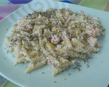 Foto del paso 13 de la receta: Macarrones pluma con salmón fresco y albahaca