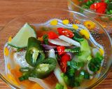 Foto langkah ke 7 dari resep Mamaci Sayur Ikan Asem Seger.