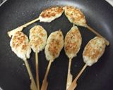 A picture of step 3 of Izakaya at Home Chicken Tukune Patties with Shiso.