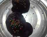 A picture of step 3 of Oreo biscuit (chocolate) laddu.