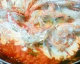 A picture of step 8 of Shrimp Tomato Cream Spaghetti.