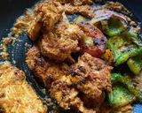 A picture of step 6 of Chicken Tikka Pulao.