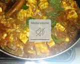 A picture of step 5 of Kadai paneer Recipe.