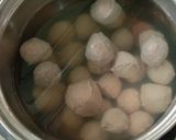 Foto langkah ke 4 dari resep Bakso Sapi & Telur Puyuh.