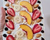 Foto del paso 7 de la receta: Tableta helada saludable de yogur griego y frutas de estación