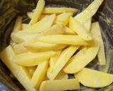A picture of step 2 of Crispy Fries.