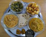 A picture of step 6 of Vege thali for sabzi lovers.