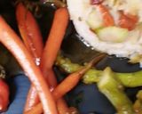 Une image de l'étape 7 de Carré d'agneau légumes printaniers.