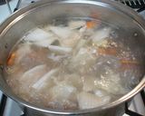 A picture of step 2 of ＊Delicious＊Basic Sweet Potato Soup＊.