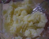 A picture of step 1 of Crab Sticks and Potato Salad Sandwich.