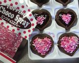 A picture of step 9 of Valentine's Day Truffles (with only 3 ingredients).