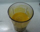 A picture of step 2 of Kabocha Squash Soup with Dumplings for the Winter Solstice.