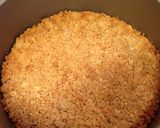 A picture of step 4 of Easy Heavy Cream-free Strawberry No-Bake Cheesecake.
