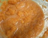 A picture of step 4 of Oil-free & Sugar-free Ginger Carrot Bread.