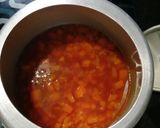 A picture of step 3 of Beatroot and carrot soup.