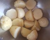 A picture of step 1 of Italian potato.