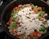 Croissant topper chicken pot pie recipe step 2 photo