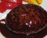 A picture of step 15 of Direct From a Former Steak Chef: The Golden Ratio for Hamburger Steak.