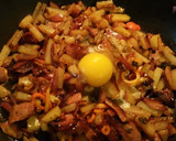 A picture of step 5 of Breakfast Hash.
