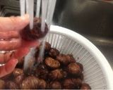 A picture of step 5 of Precious Gems - Candied Chestnuts in their Inner Skins.